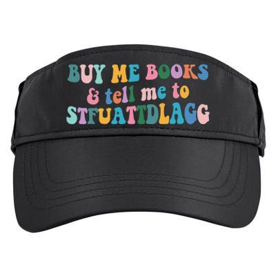 Retro Cute Booktok Buy Me Books And Tell Me Stfuattdlagg Adult Drive Performance Visor