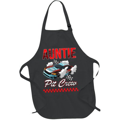 Race Car Birthday Party Racing Family Auntie Pit Crew Apron