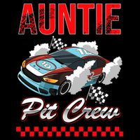 Race Car Birthday Party Racing Family Auntie Pit Crew Impact Tech Backpack