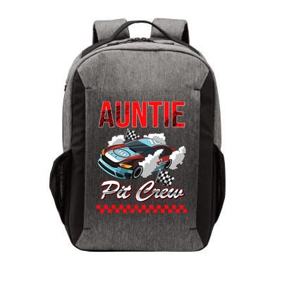 Race Car Birthday Party Racing Family Auntie Pit Crew Vector Backpack