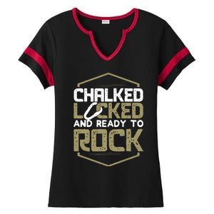 Rock Climbing Bouldering Mountain Climbing Ladies Halftime Notch Neck Tee