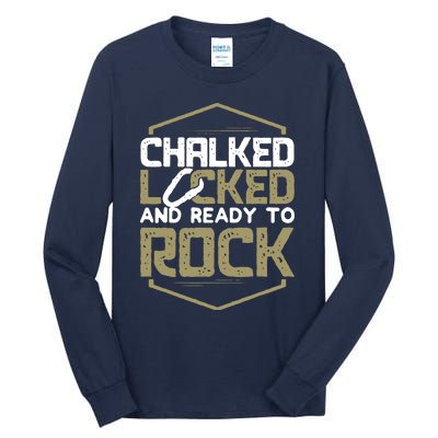 Rock Climbing Bouldering Mountain Climbing Tall Long Sleeve T-Shirt