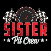 Race Car Birthday Party Racing Family Sister Pit Crew 16 in Basic Backpack