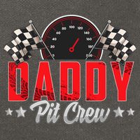 Race Car Birthday Party Racing Family Daddy Pit Crew Cotton Canvas Backpack