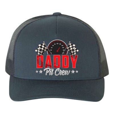 Race Car Birthday Party Racing Family Daddy Pit Crew Yupoong Adult 5-Panel Trucker Hat