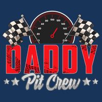 Race Car Birthday Party Racing Family Daddy Pit Crew T-Shirt
