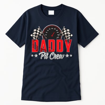 Race Car Birthday Party Racing Family Daddy Pit Crew Tall T-Shirt