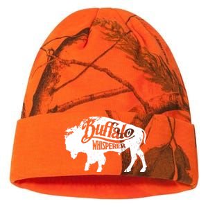 Retro Cute Buffalo Silhouette Bison Whisperer Tee Kati Licensed 12" Camo Beanie