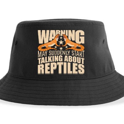 Reptiles Cute Bearded Dragon Sustainable Bucket Hat