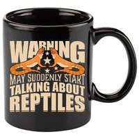 Reptiles Cute Bearded Dragon 11oz C Handle Ceramic Mug