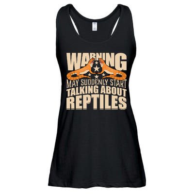 Reptiles Cute Bearded Dragon Ladies Essential Flowy Tank
