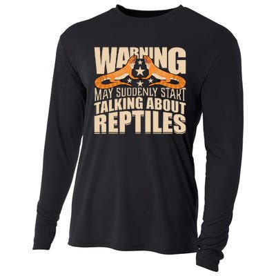 Reptiles Cute Bearded Dragon Cooling Performance Long Sleeve Crew