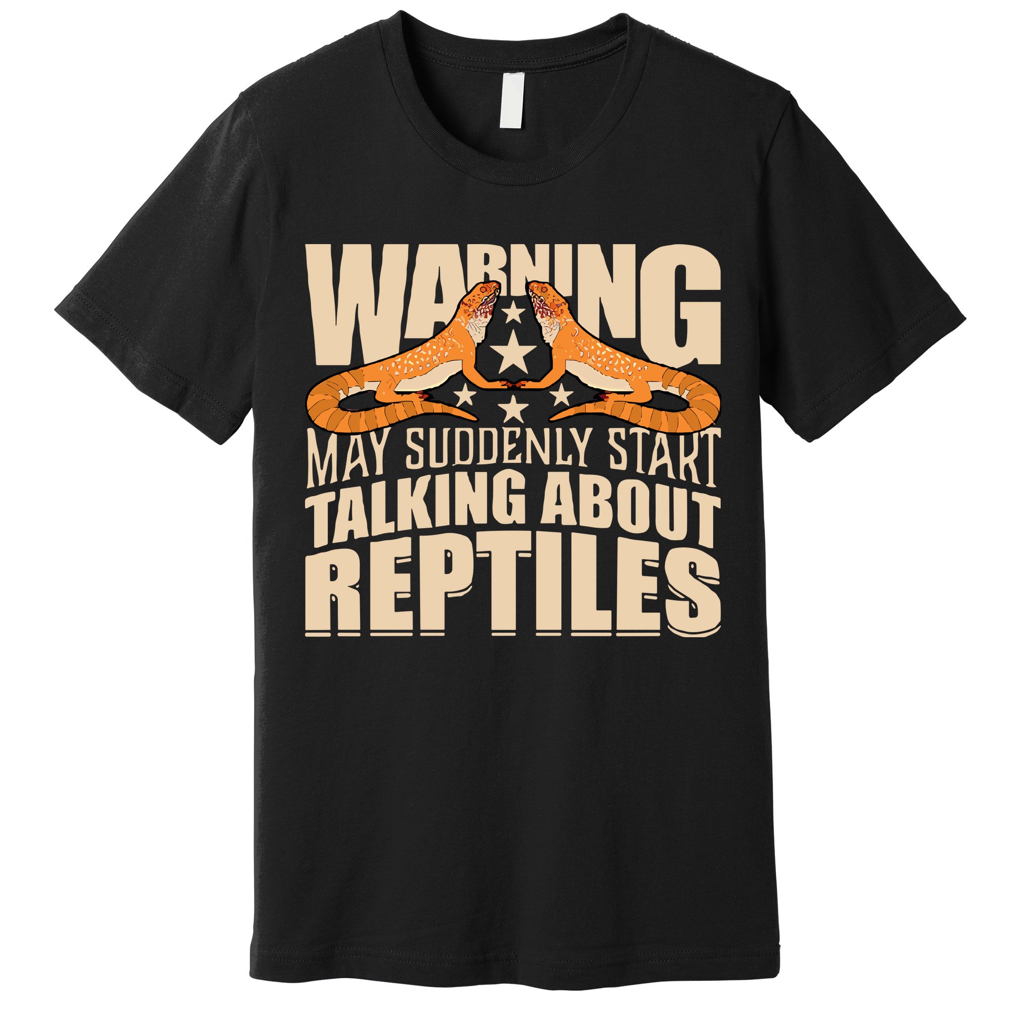 Reptiles Cute Bearded Dragon Premium T-Shirt