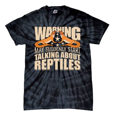 Reptiles Cute Bearded Dragon Tie-Dye T-Shirt