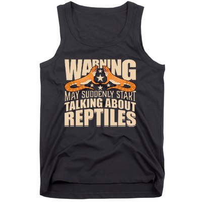 Reptiles Cute Bearded Dragon Tank Top