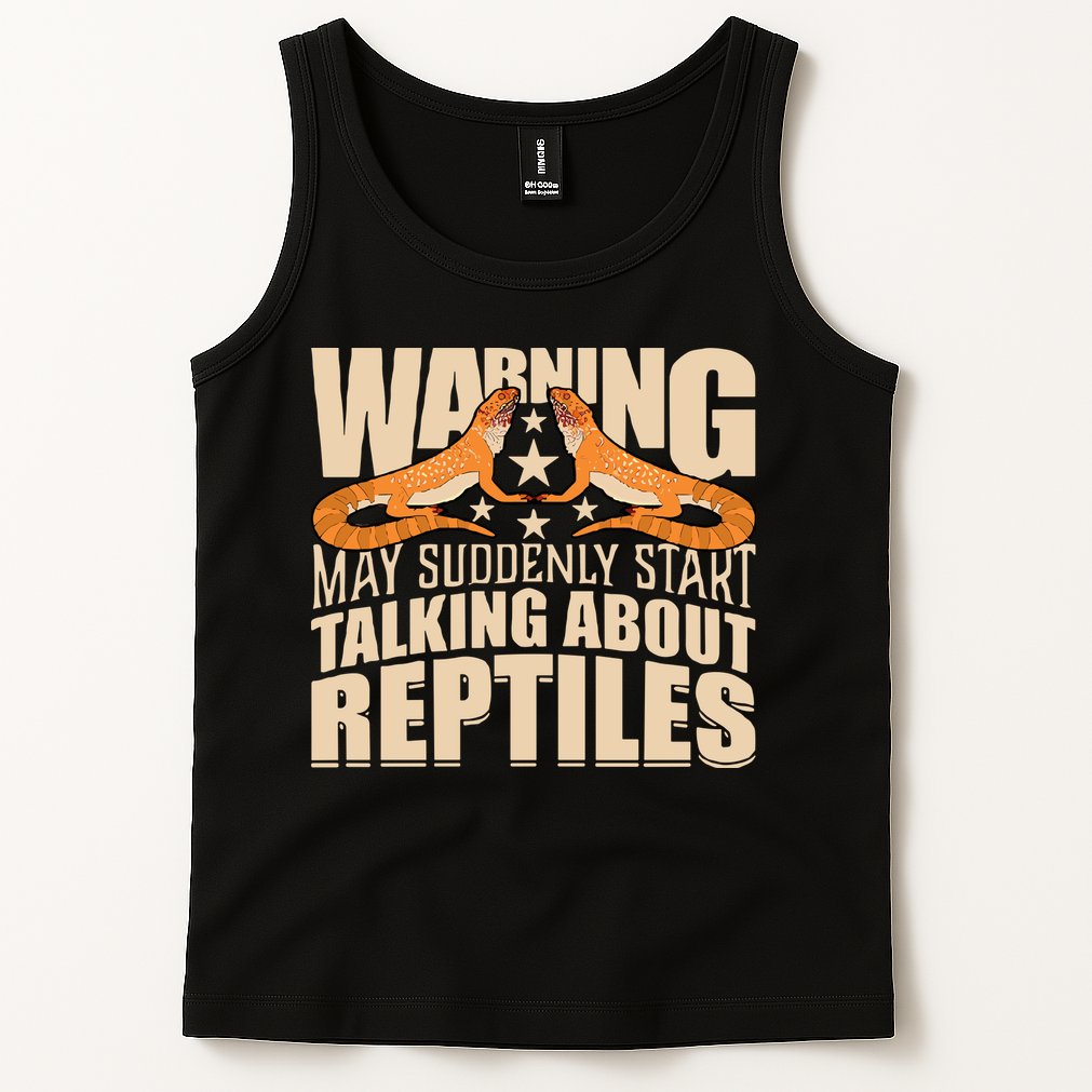 Reptiles Cute Bearded Dragon Tank Top