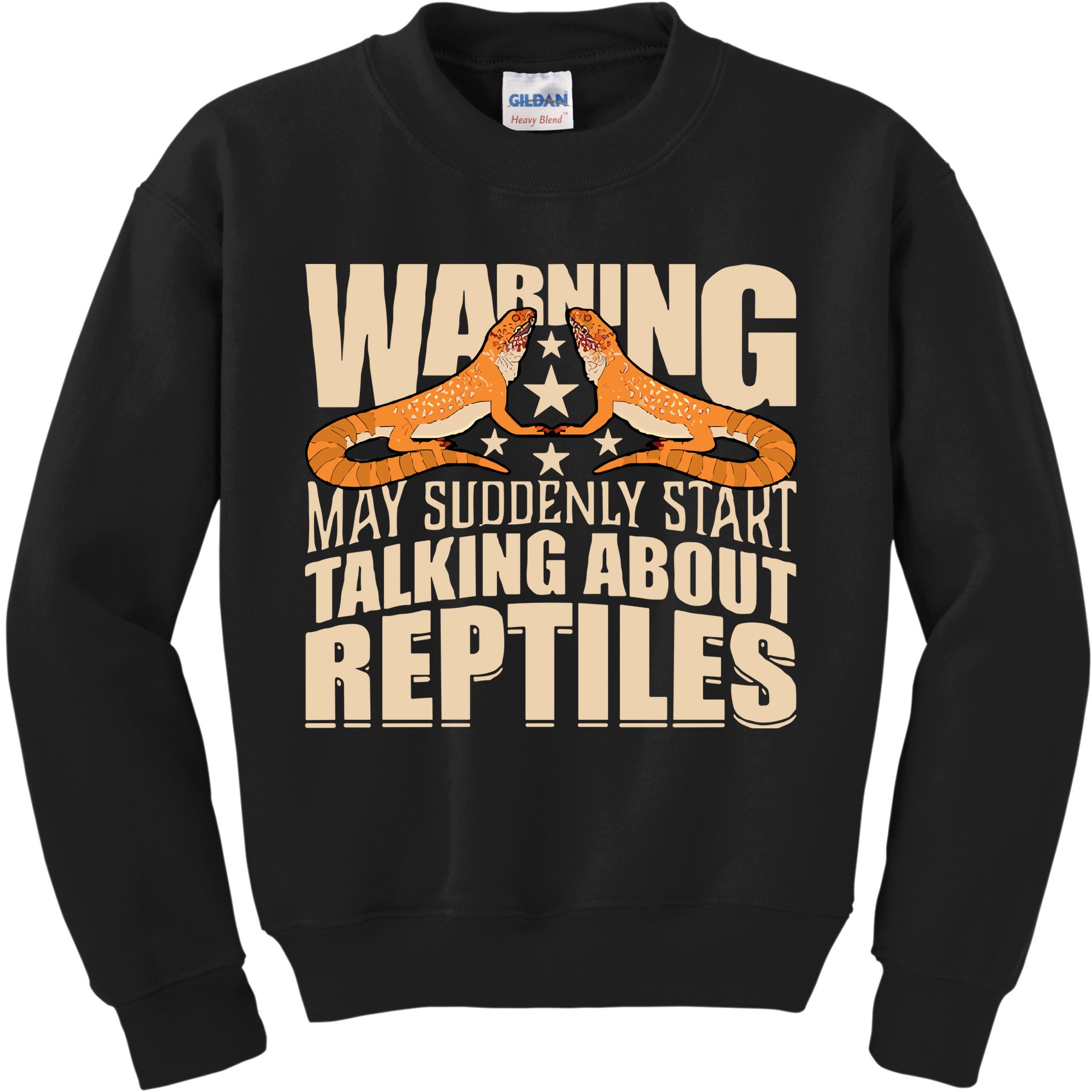 Reptiles Cute Bearded Dragon Kids Sweatshirt