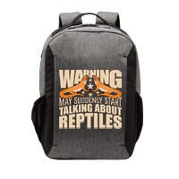 Reptiles Cute Bearded Dragon Vector Backpack
