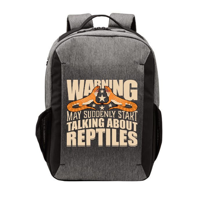 Reptiles Cute Bearded Dragon Vector Backpack