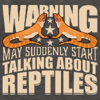 Reptiles Cute Bearded Dragon Vector Backpack