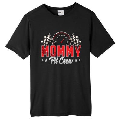 Race Car Birthday Party Racing Family Mommy Pit Crew Tall Fusion ChromaSoft Performance T-Shirt