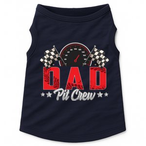 Race Car Birthday Party Racing Family Dad Pit Crew Doggie Tank