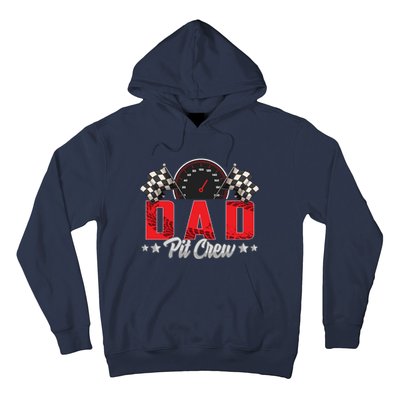 Race Car Birthday Party Racing Family Dad Pit Crew Hoodie