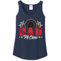 Race Car Birthday Party Racing Family Dad Pit Crew Ladies Essential Tank