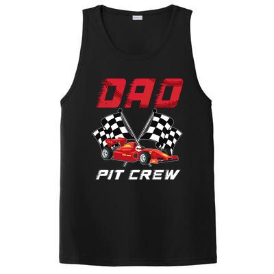 Race Car Birthday Party Racing Family Dad Pit Crew PosiCharge Competitor Tank