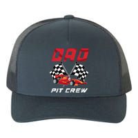 Race Car Birthday Party Racing Family Dad Pit Crew Yupoong Adult 5-Panel Trucker Hat