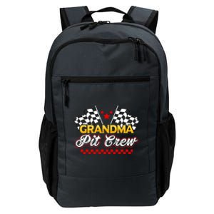 Race Car Birthday Party Racing Family Grandma Pit Crew Daily Commute Backpack