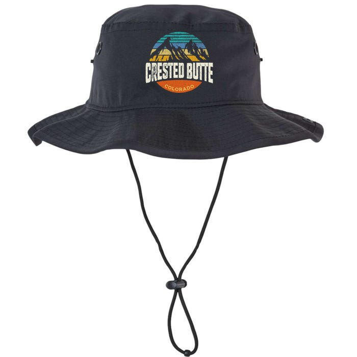 Retro Crested Butte Outdoors Mountain Colorado Legacy Cool Fit Booney Bucket Hat