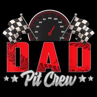 Race Car Birthday Party Racing Family Dad Pit Crew Doggie Tank
