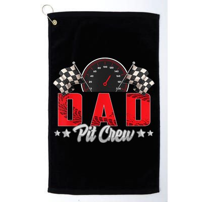 Race Car Birthday Party Racing Family Dad Pit Crew Golf Towel