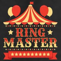 Ringmaster Circus Birthday Party Circus Costume 7 Panel Mesh Trucker Snapback Hat