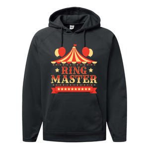 Ringmaster Circus Birthday Party Circus Costume Performance Fleece Hoodie