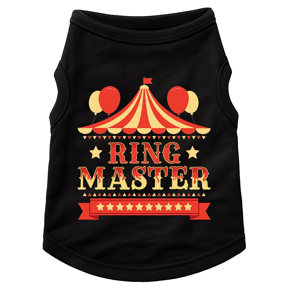 Ringmaster Circus Birthday Party Circus Costume Doggie Tank