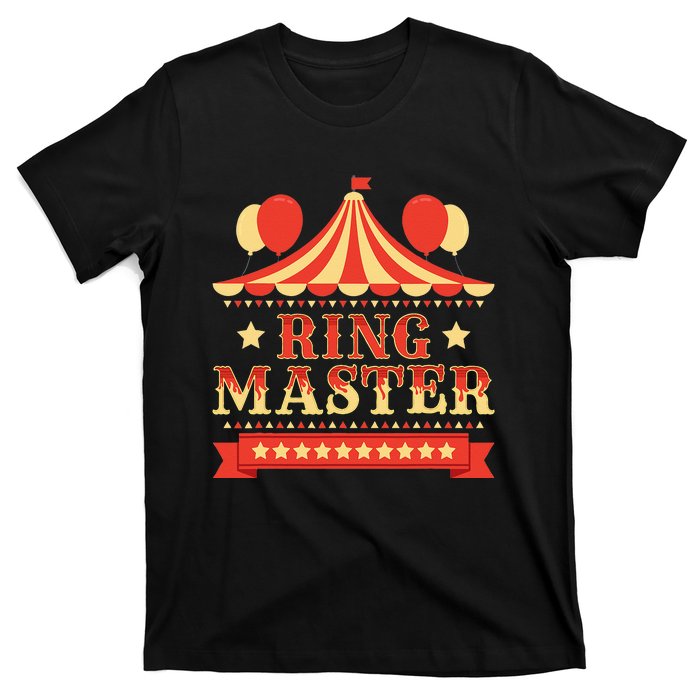 Ringmaster Circus Birthday Party Circus Costume T-Shirt