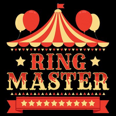 Ringmaster Circus Birthday Party Circus Costume T-Shirt