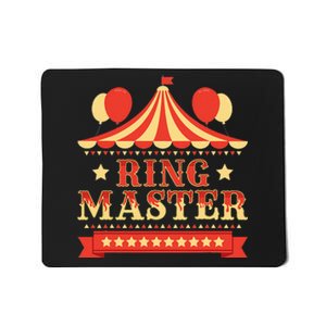 Ringmaster Circus Birthday Party Circus Costume Mousepad