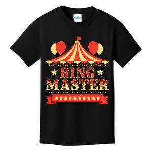 Ringmaster Circus Birthday Party Circus Costume Kids T-Shirt