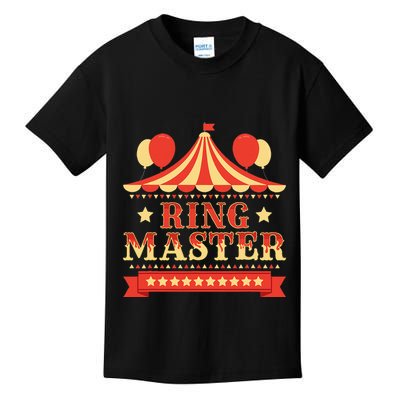 Ringmaster Circus Birthday Party Circus Costume Kids T-Shirt
