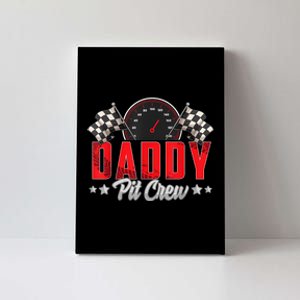 Race Car Birthday Party Racing Family Daddy Pit Crew Canvas