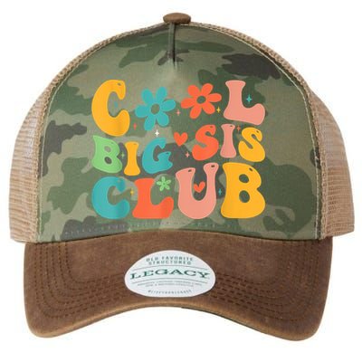 Retro Cool Big Sister Club Legacy Tie Dye Trucker Hat