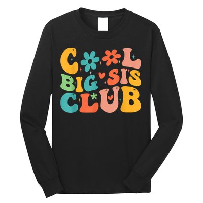 Retro Cool Big Sister Club Long Sleeve Shirt