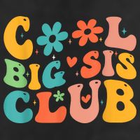 Retro Cool Big Sister Club 11oz C Handle Ceramic Mug