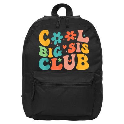 Retro Cool Big Sister Club 16 in Basic Backpack