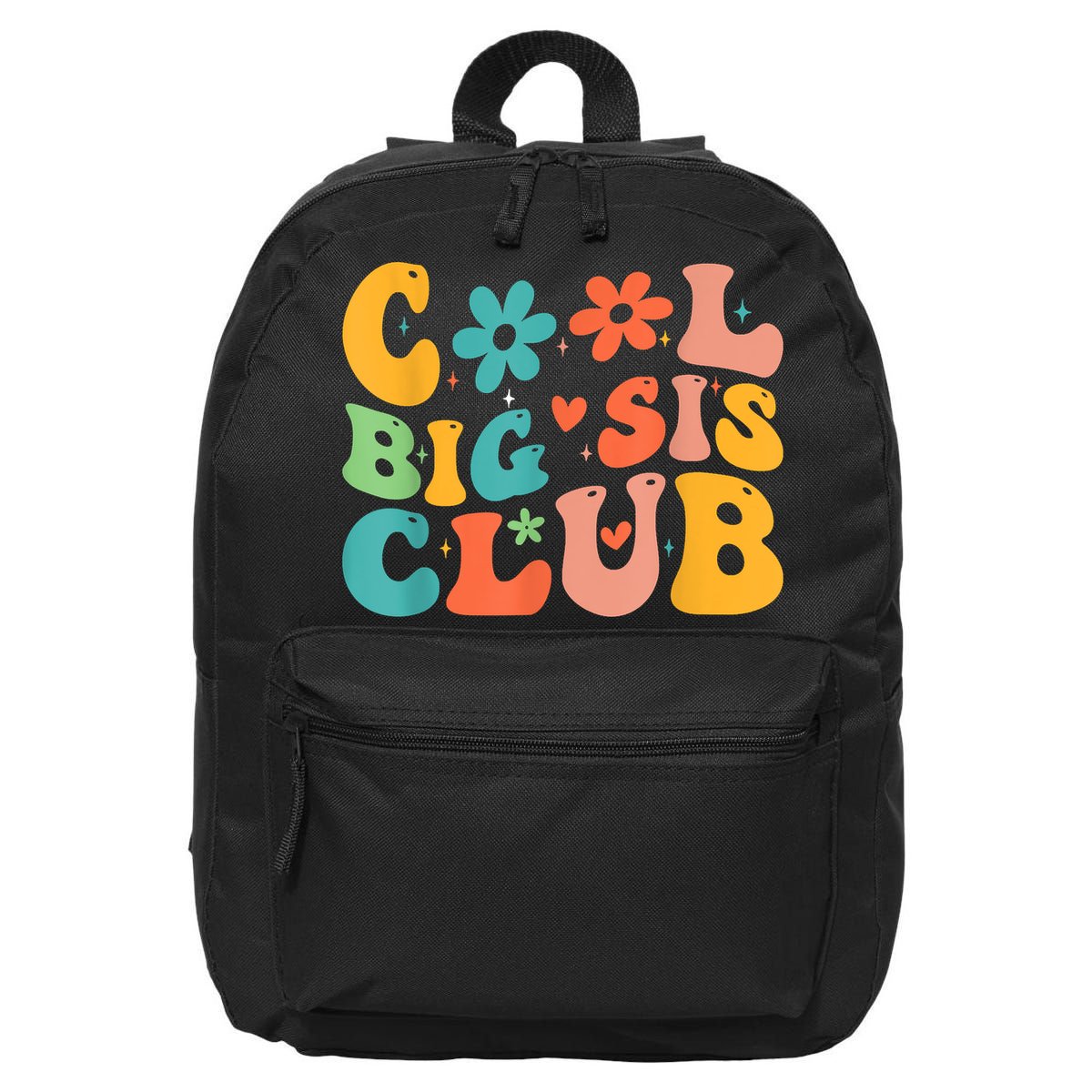 Retro Cool Big Sister Club 16 in Basic Backpack