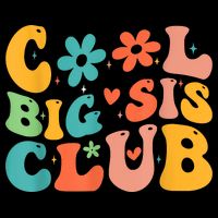 Retro Cool Big Sister Club 16 in Basic Backpack