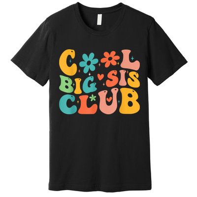Retro Cool Big Sister Club Premium T-Shirt